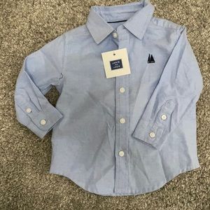 NWT Janie and Jack oxford button down
